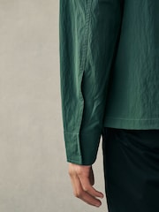 Зеленый - Fred Perry Zip Up Lightweight Jacket - Image 4 of 6