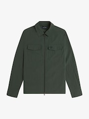 Зеленый - Fred Perry Zip Up Lightweight Jacket - Image 5 of 6