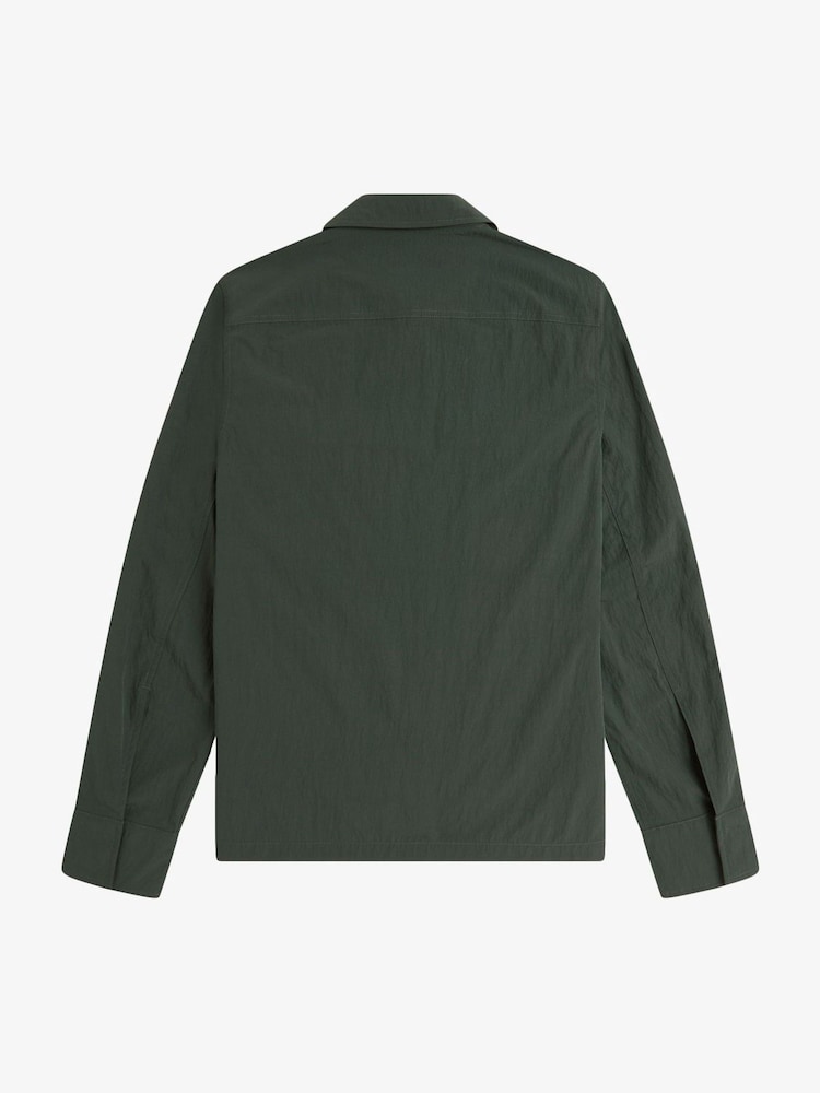 Зеленый - Fred Perry Zip Up Lightweight Jacket - Image 6 of 6