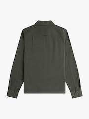 Fred Perry Twill Zip Up Overshirt - Image 8 of 8