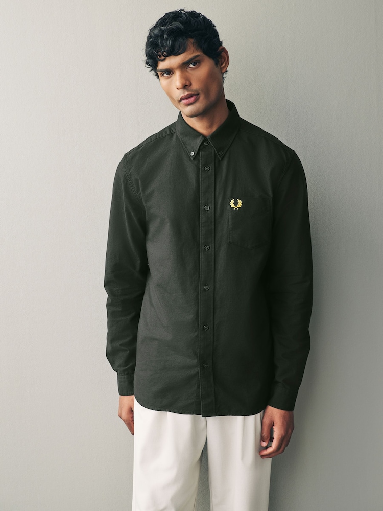 Verde - Camisa Oxford de Fred Perry - Imagen 1 de 5