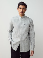 Fred Perry Stripe Oxford Shirt - Image 1 of 6