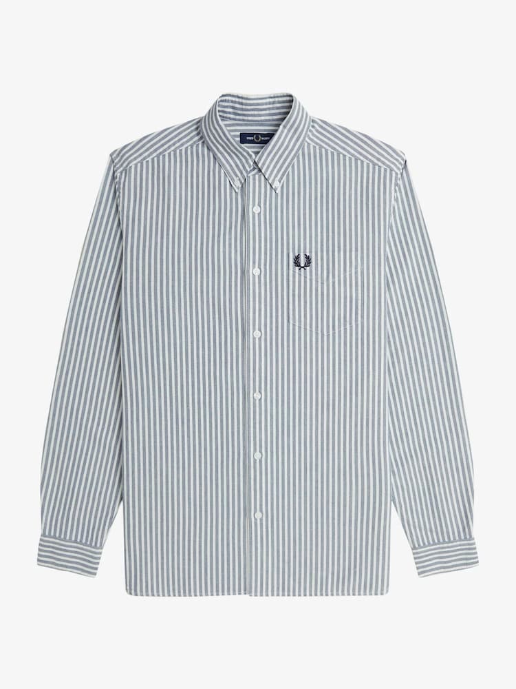 Fred Perry Stripe Oxford Shirt - Image 5 of 6