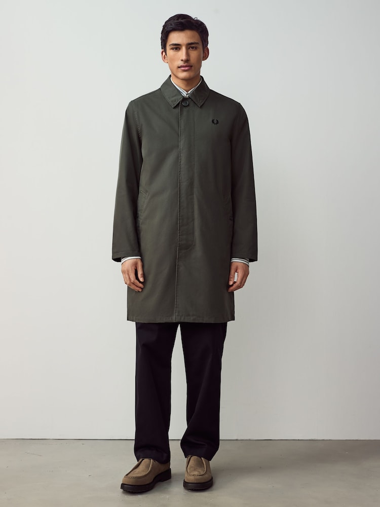Fred Perry Lined Button Through Jacket - Image 2 of 8