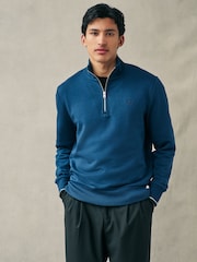 Fred Perry Quarter Zip Sweatshirt - Image 1 of 7