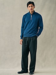 Fred Perry Quarter Zip Sweatshirt - Image 3 of 7