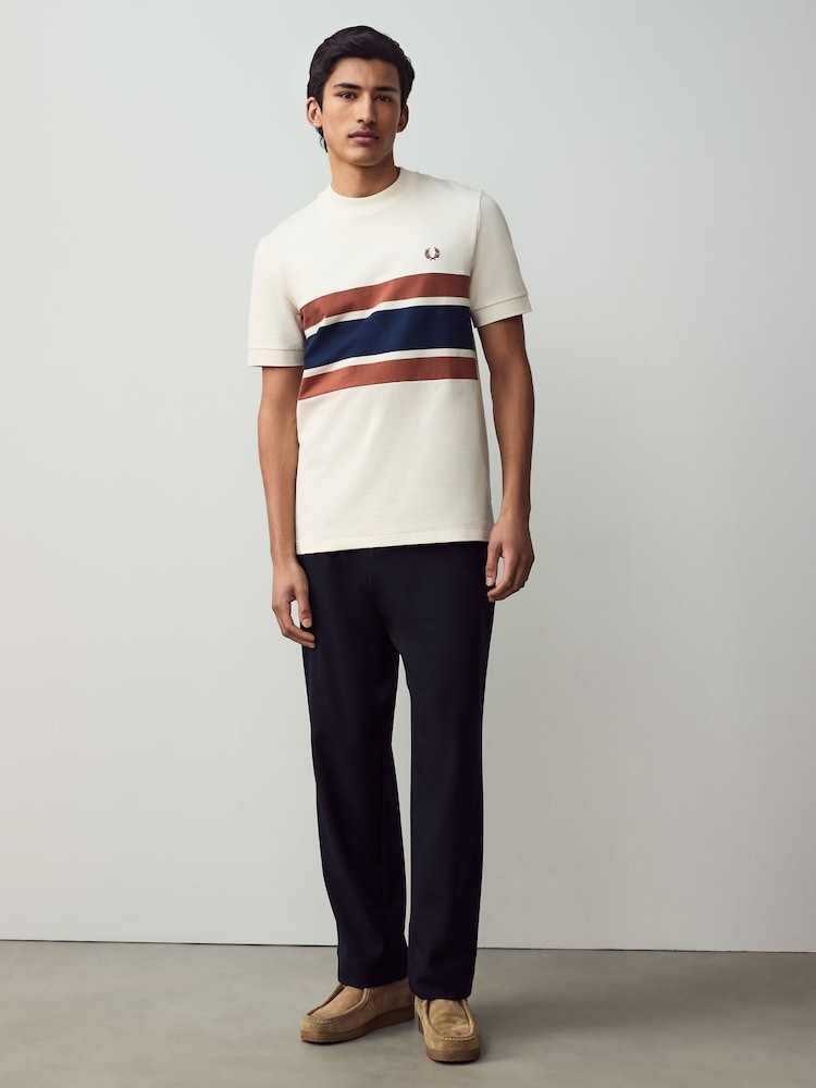 Fred Perry Panelled T-Shirt - Image 3 of 5