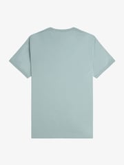 Голубой - Fred Perry Cotton T-Shirt - Image 6 of 6