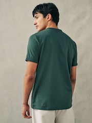 Зеленый - Fred Perry Cotton T-Shirt - Image 3 of 6