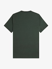 Зеленый - Fred Perry Cotton T-Shirt - Image 6 of 6