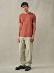 Светло-коричневый - Fred Perry Cotton T-Shirt - Image 2 of 6
