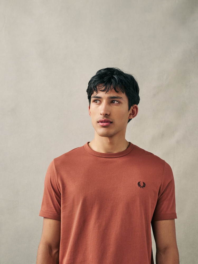 Fred Perry Cotton T-Shirt - Image 4 of 6