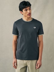 Fred Perry Twin Tipped Logo T-Shirt - Image 1 of 5