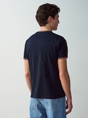 Fred Perry Twin Tipped Logo T-Shirt - Image 3 of 7