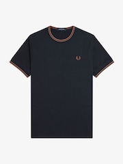 Fred Perry Twin Tipped Logo T-Shirt - Image 6 of 7