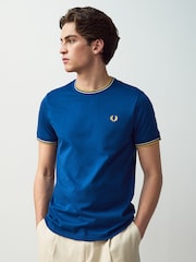 Fred Perry Twin Tipped Logo T-Shirt - Image 1 of 6