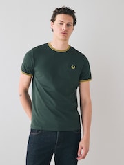 Fred Perry Twin Tipped Logo T-Shirt - Image 1 of 6