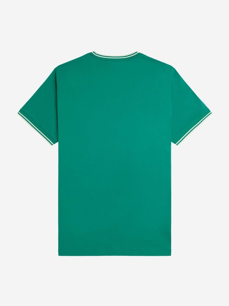 Fred Perry Twin Tipped Logo T-Shirt - Image 7 of 7