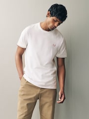 Fred Perry Twin Tipped Logo T-Shirt - Image 1 of 6