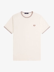 Fred Perry Twin Tipped Logo T-Shirt - Image 5 of 6