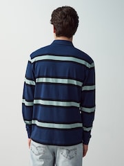 Fred Perry LS Rugby Polo Shirt - Image 2 of 6