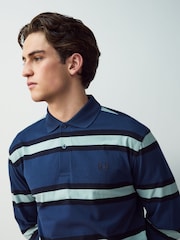 Fred Perry LS Rugby Polo Shirt - Image 3 of 6