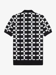 Fred Perry Brentham Knitted Polo Shirt - Image 6 of 6