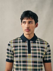 Fred Perry Tartan Polo Shirt - Image 5 of 8