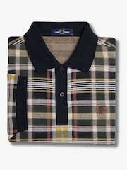 Fred Perry Tartan Polo Shirt - Image 8 of 8