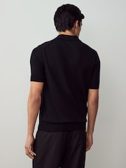 Fred Perry Cotton Knitted Polo Shirt - Image 2 of 6