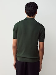 Fred Perry Cotton Knitted Polo Shirt - Image 3 of 6