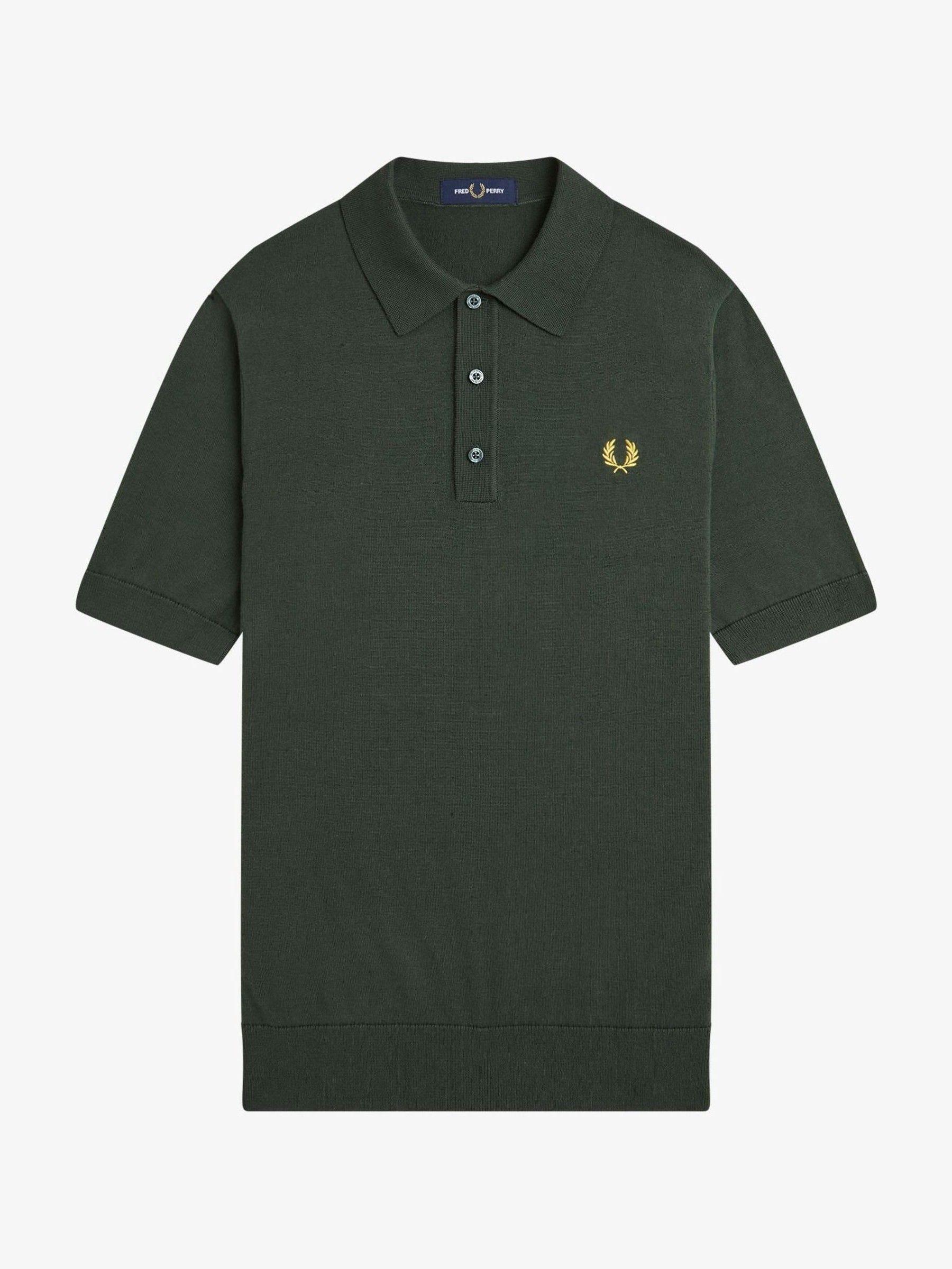 Buy Fred Perry Cotton Knitted Polo Shirt from Next USA