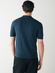 Fred Perry Cotton Knitted Polo Shirt - Image 2 of 6