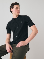 Fred Perry Button Through Short Sleeves Shirt - Image 1 of 7