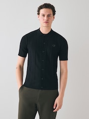 Fred Perry Button Through Short Sleeves Shirt - Image 2 of 7