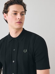 Fred Perry Button Through Short Sleeves Shirt - Image 5 of 7