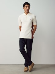 Fred Perry Текстурированная панель рубашки поло - Изображение 3 из 7