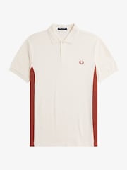 Fred Perry Текстурированная панель рубашки поло - Изображение 5 из 7