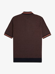 Fred Perry Textured Knitted Shirt - Image 6 of 6