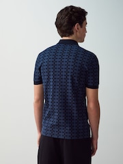 Fred Perry Pattern Polo Shirt - Image 2 of 7