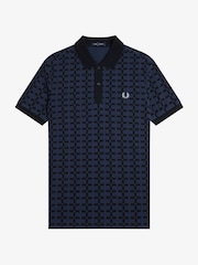 Fred Perry Pattern Polo Shirt - Image 5 of 7