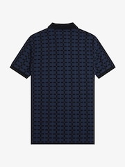 Fred Perry Pattern Polo Shirt - Image 6 of 7
