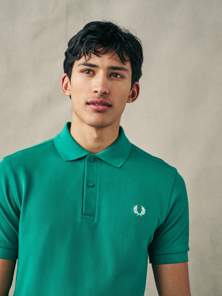 Fred Perry Plain Polo Shirt - Image 4 of 8