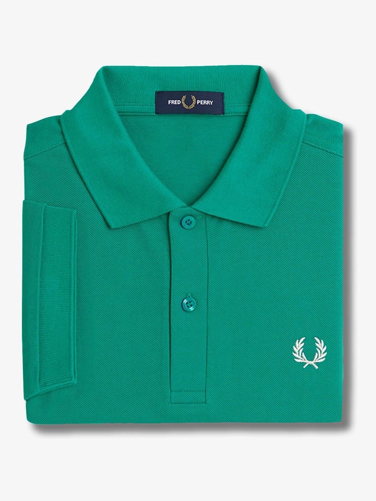 Fred Perry Plain Polo Shirt - Image 8 of 8