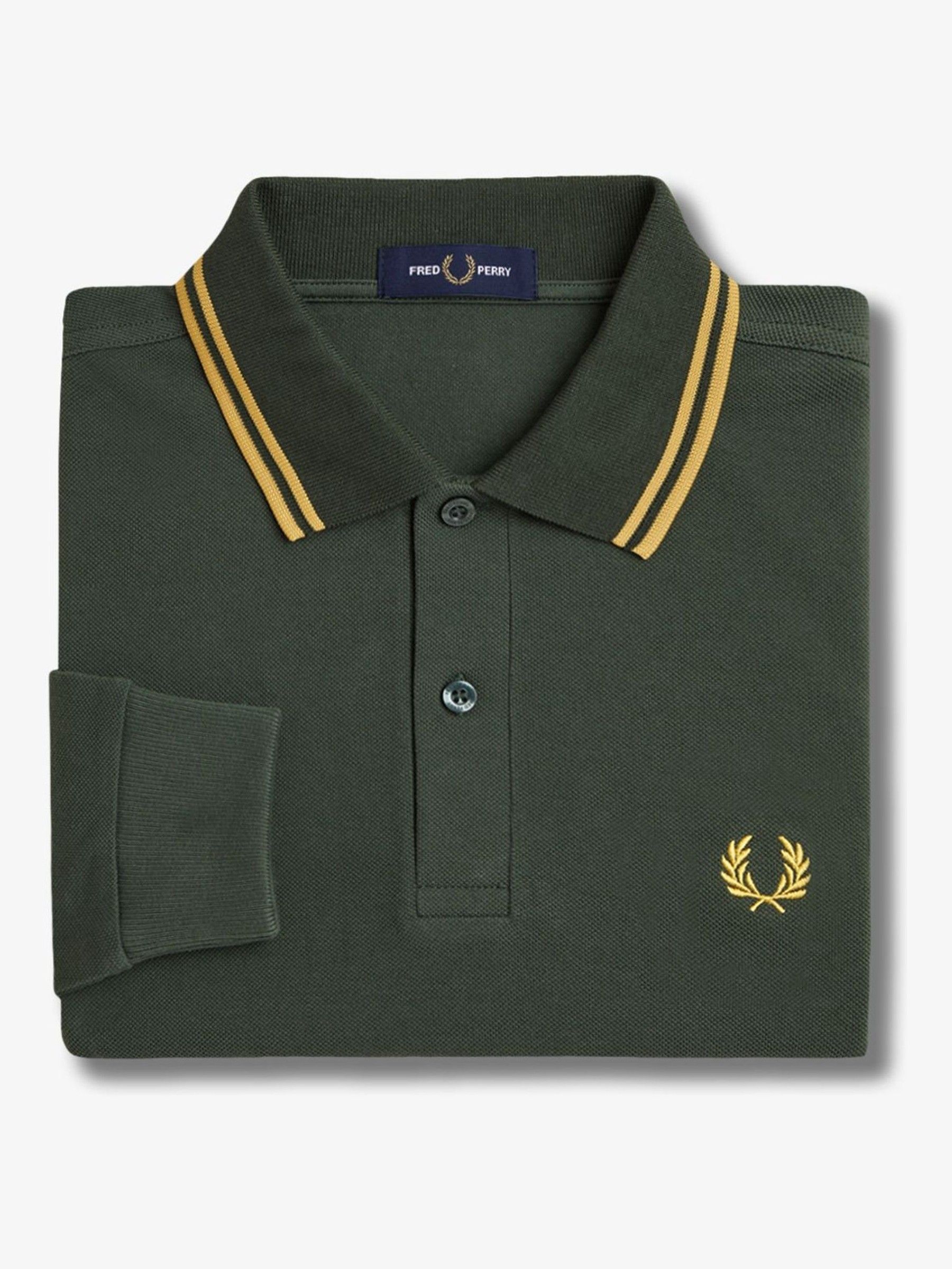 関税送料込♪FRED PERRY/LONG SLEEVE TWIN TIPPED POLO Buy Fred Perry Long Sleeve Twin Tipped Polo Shirt from Next USA