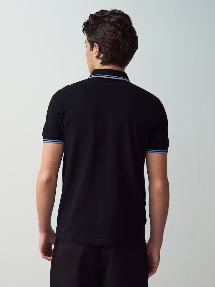 Fred Perry Twin Tipped Polo Shirt - Image 3 of 8