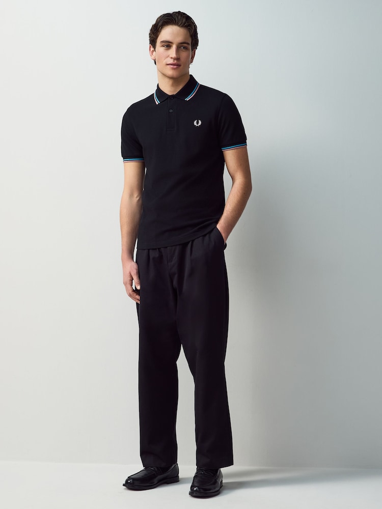 Fred Perry Twin Tipped Polo Shirt - Image 4 of 8