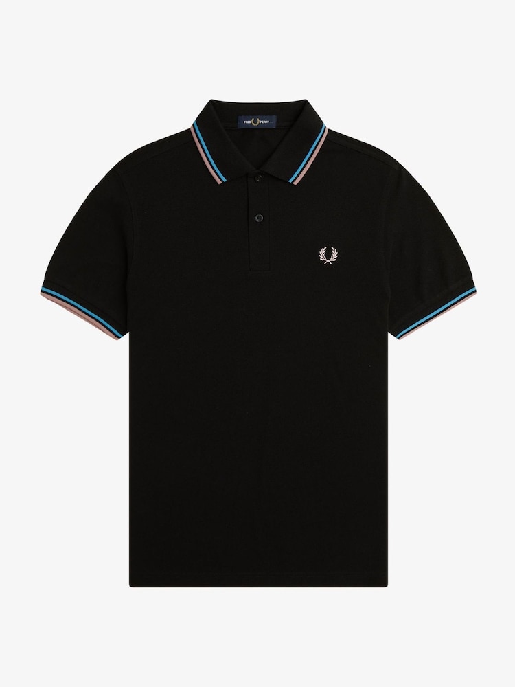 Fred Perry Twin Tipped Polo Shirt - Image 6 of 8