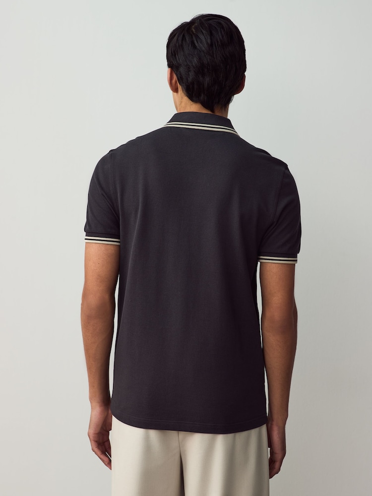 Fred Perry Twin Tipped Polo Shirt - Image 3 of 7