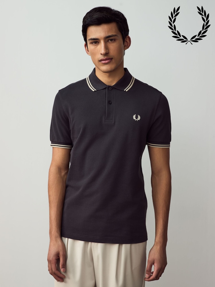 Fred Perry Twin Tipped Polo Shirt - Image 8 of 8 Fred Perry Twin Tipped Polo Shirt - Image 8 of 8